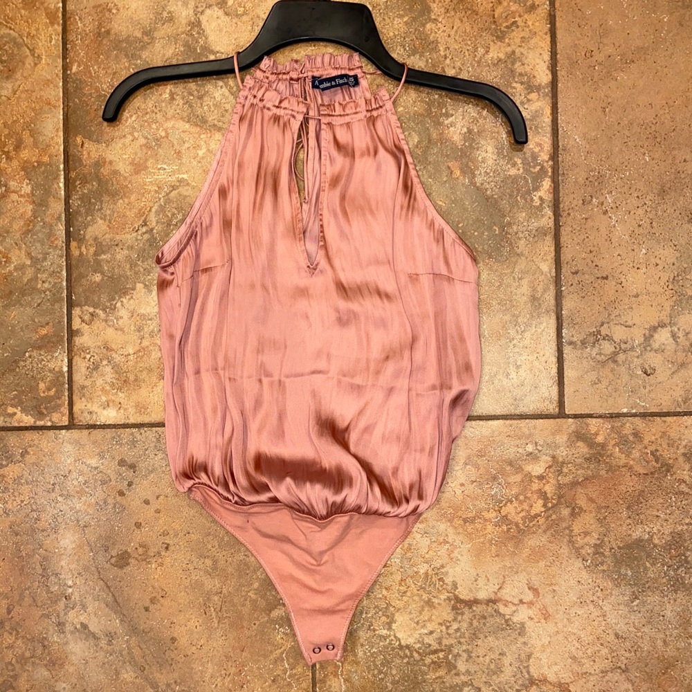 Abercrombie and Fitch Satin Body Suit